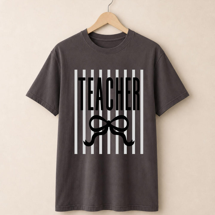 Gray t-shirt with &
