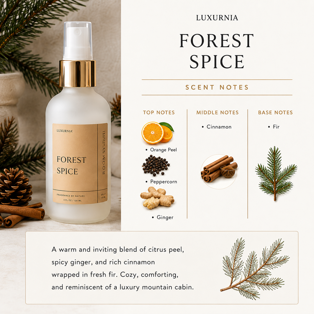 Forest Spice Room-Linen Spray