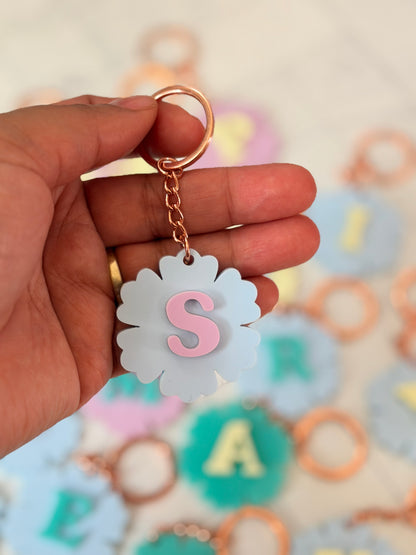Custom Acrylic Letter Keychain