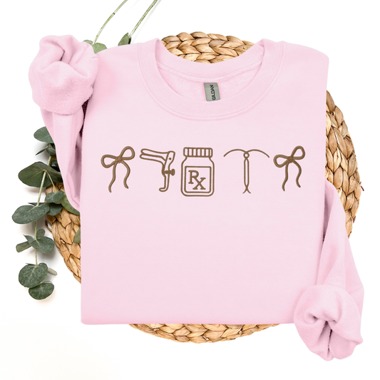 GYN Embroidered Crewneck