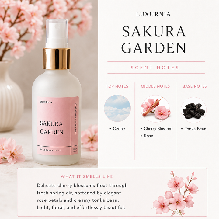 Sakura Garden Room-Linen Spray
