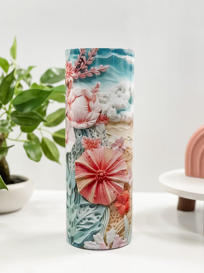 Beach View Skinny Tumbler