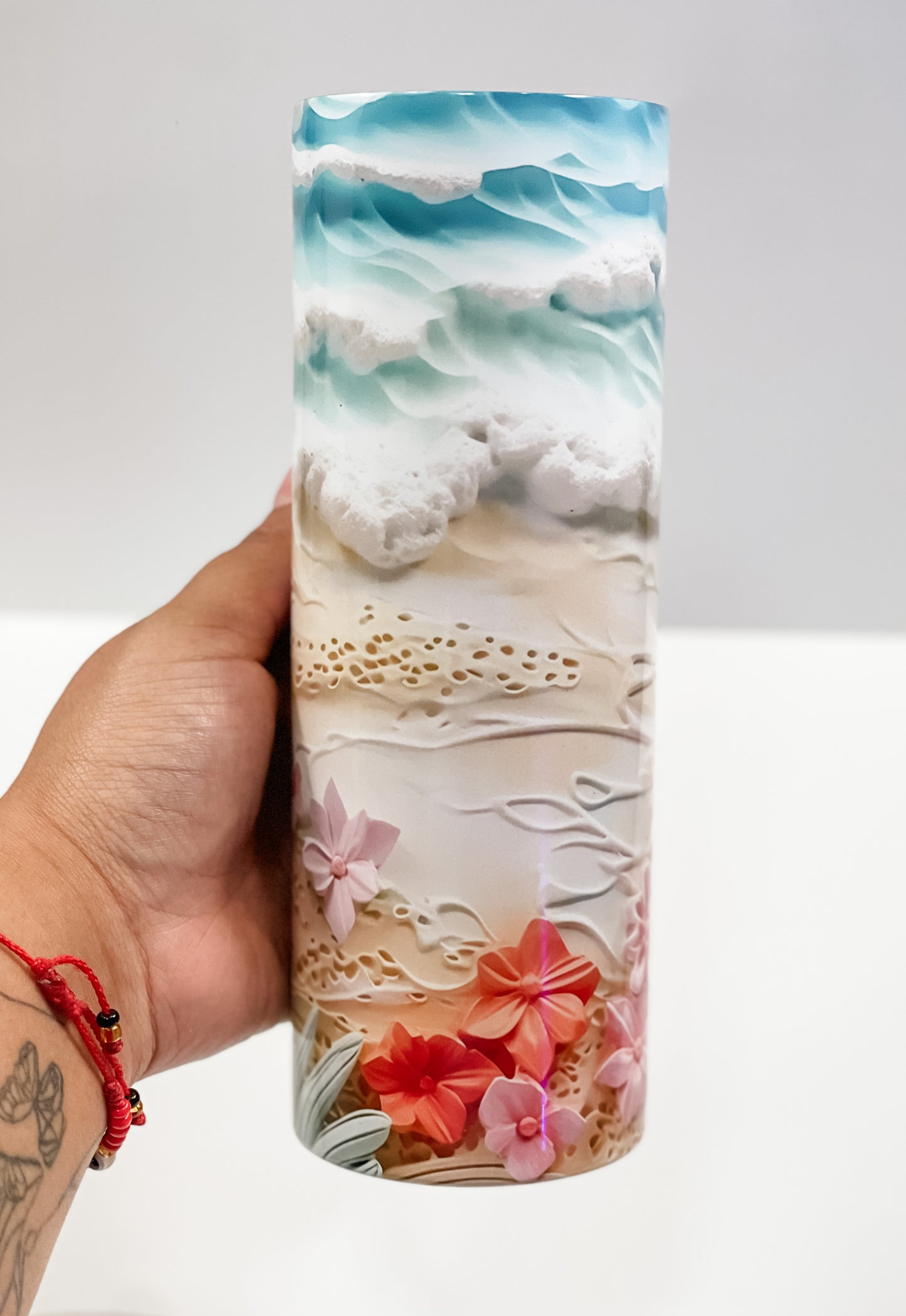 Beach View Skinny Tumbler